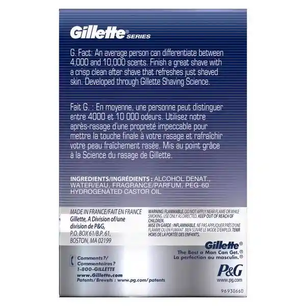 Gillette Loción Después del Afeitado Cool Wave