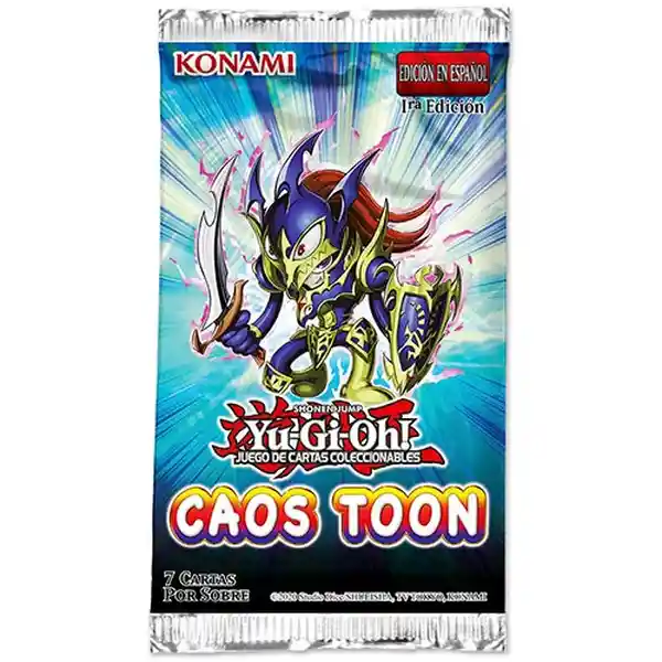 Kunami Carta Yu-Gi-Oh Caos Toon Sobre Español