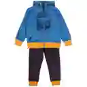 Conjunto Buzo Niño Azul Petróleo Talla 2 A Pillín