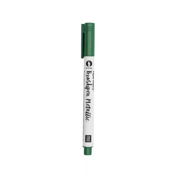 Brushpen Metalico 1/5mm Verde Rico 1..