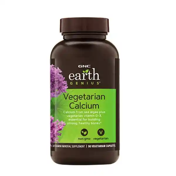 Gnc Suplemento Earth Genius Calcio Vegano
