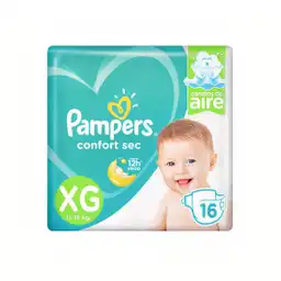 Pampers Pañal Desechable Confort Sec Etapa XG