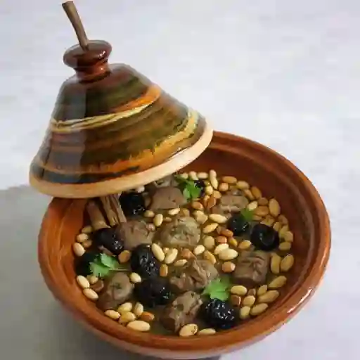 Tajine de cordero real