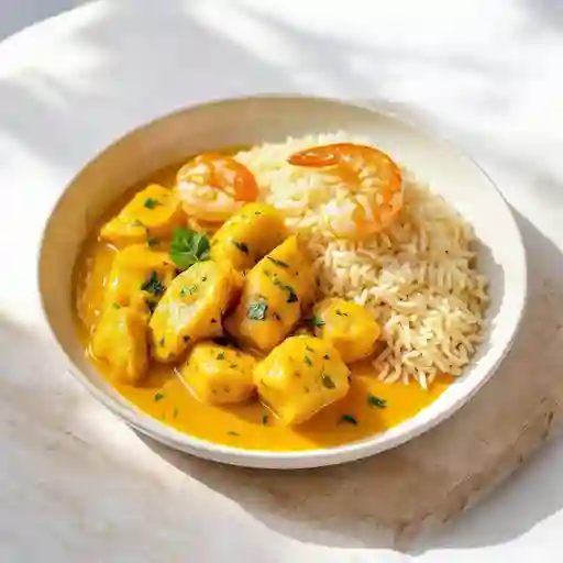 Curry Amarillo De Pollo