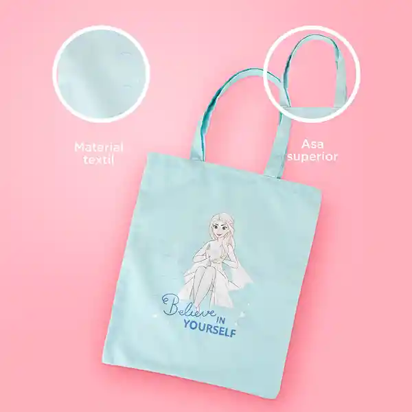 Bolsa de Compras Azul Cielo Miniso