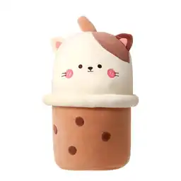 Peluche Gato Milk Tea Felpa Miniso