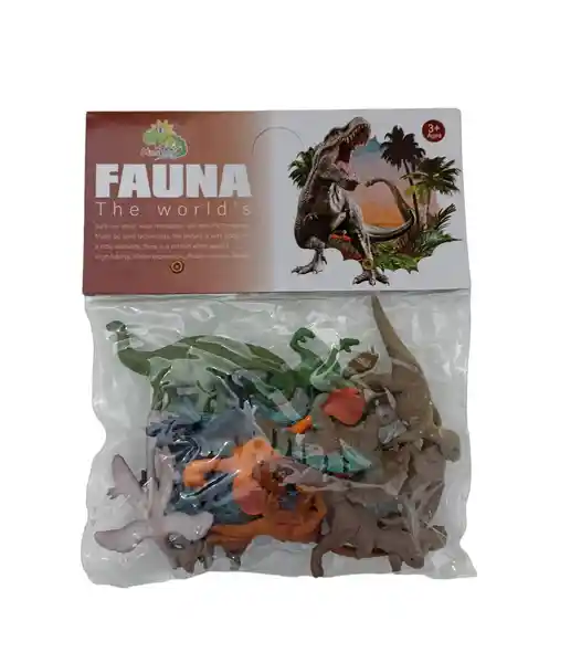 Fauna The Worlds Bolsita de Dinosaurios Para Niños