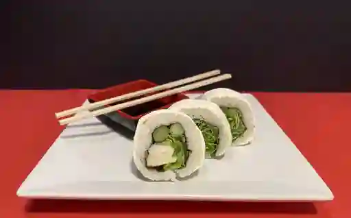 Cheese Roll de Espárrago, Palta y Cebollín