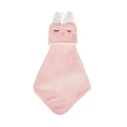Miniso Toalla de Mano Con Forma de Animales Rosada