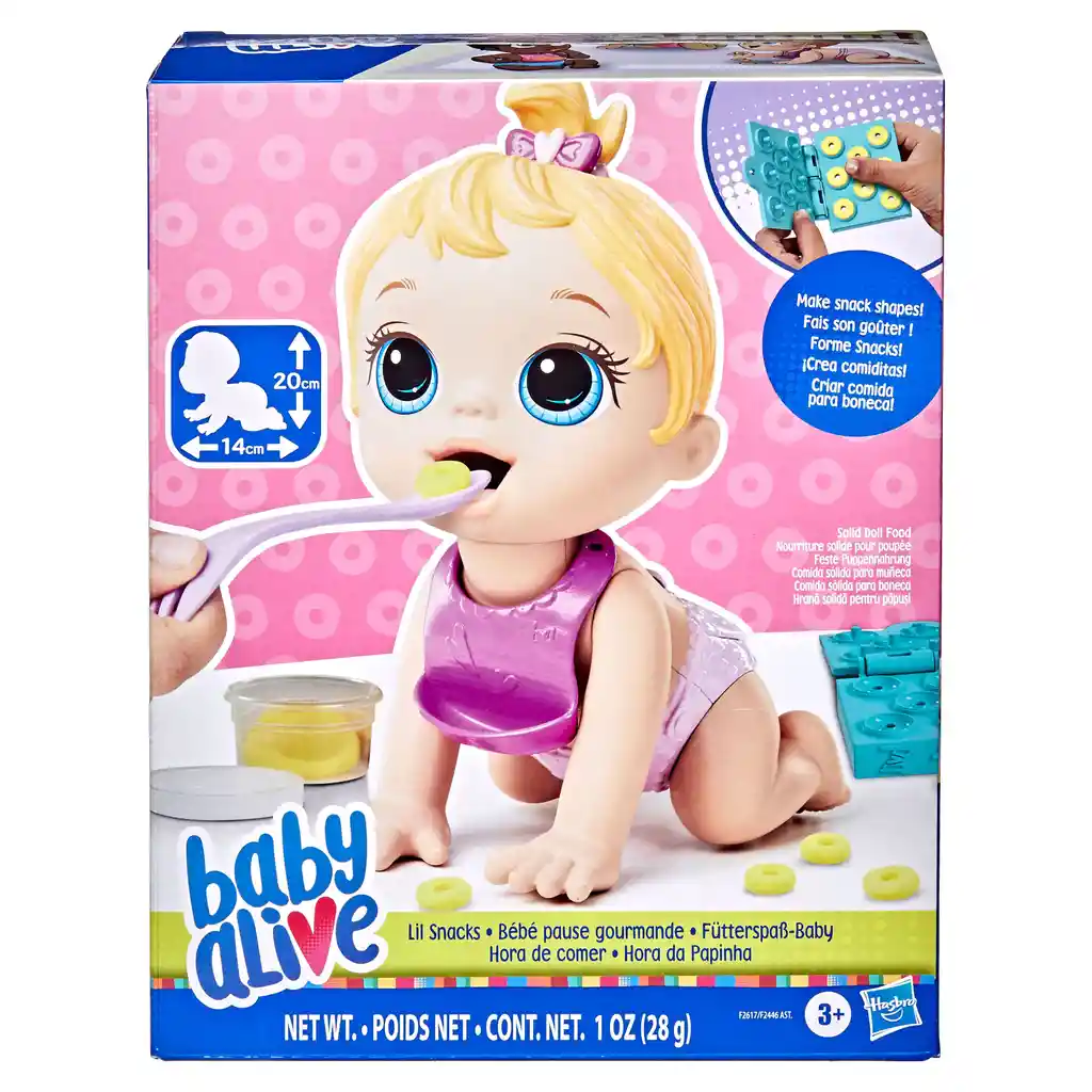 Hasbro Muñeca Baby Alive Hora de Comer