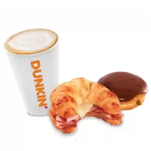 Sándwich + bebida m + donut