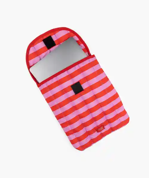 Funda Notebook Rayas 13 Rojo Lounge