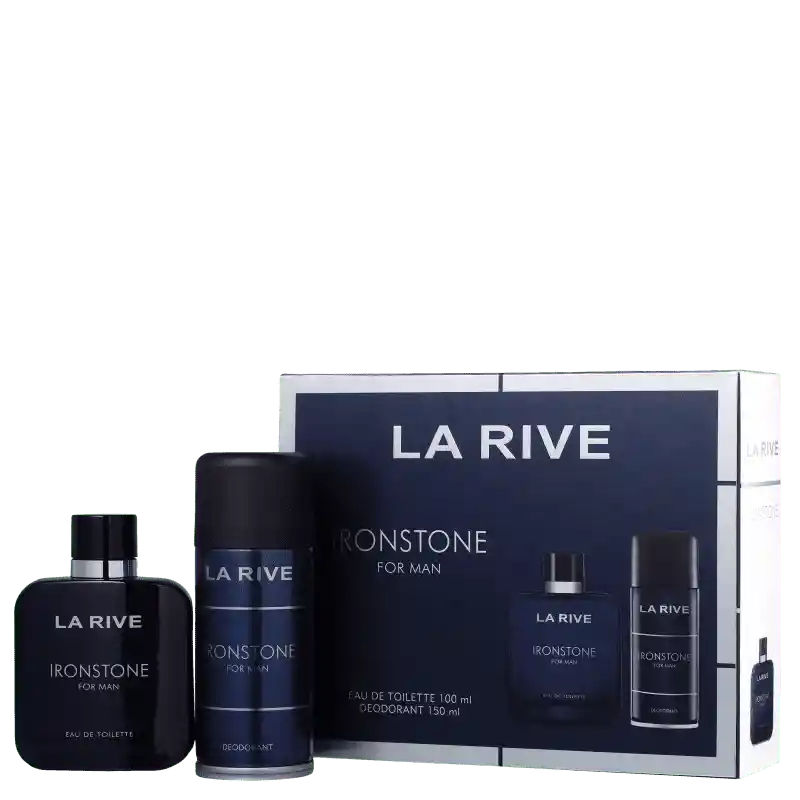 Set La Rive Ironstone 100 Ml + Deo 150 Ml