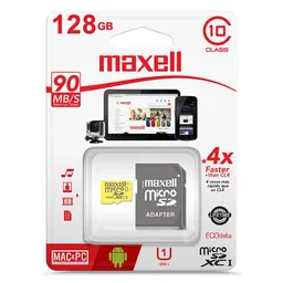 Maxell Memoria Micro Sd 128 Gb Clase 10