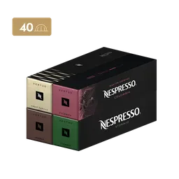 Nespresso Pack Café Cápsula Selección Mug Vertuo