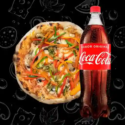 Pizza Mediana + Bebida