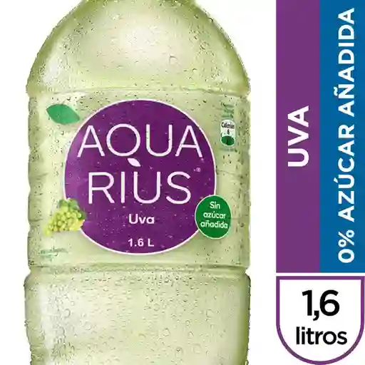 2 x Agua Aquarius Pet 1.6 L Uva