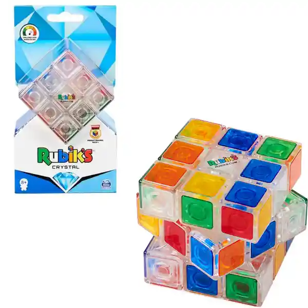 Rubiks Cubo Cristal 3 x 3 - 6063215