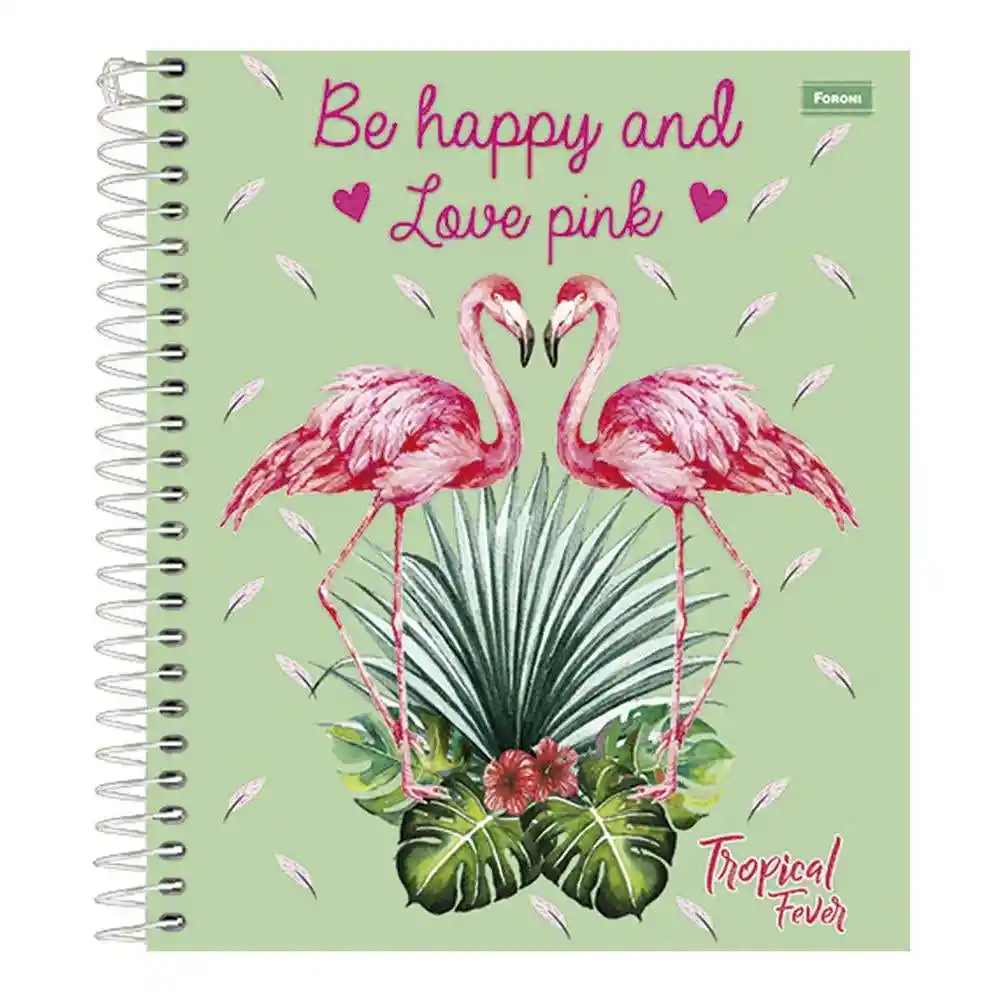 Foroni Cuaderno Book Tropical Fever 120 Hojas