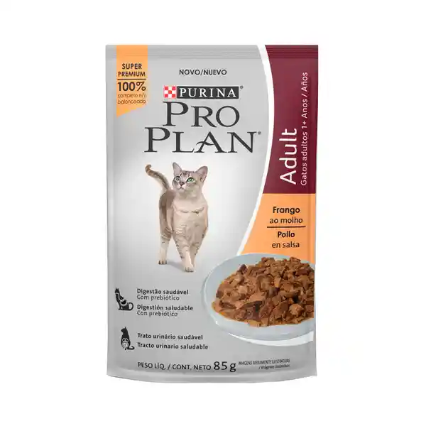 Pro Plan Alimento Húmedo Para Gato Adulto Pollo