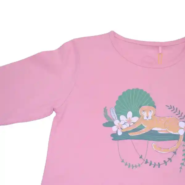 Polera Niña Rosado Pillin 12