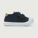 Zapatillas Urbana Velcro Doble Niño Azul Talla 21 Opaline