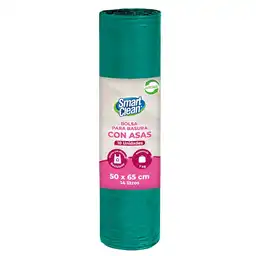 Smart Clean Bolsa Basura Con Asas 50 x 65