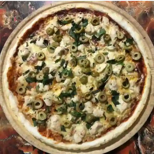 Pizza con Pollo Pesto 30 Cm