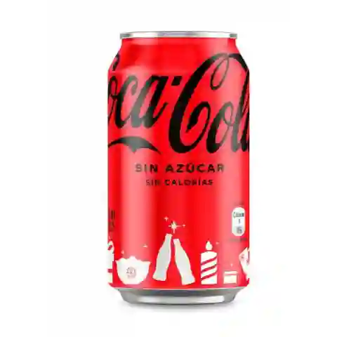 Coca Cola Lata Sin Azucar
