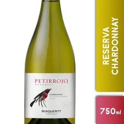 Petirrojo Vino Chardonnay 13 Grados