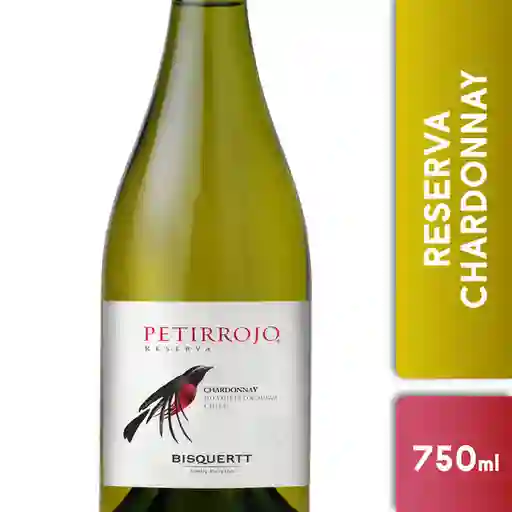 Petirrojo Vino Chardonnay 13 Grados