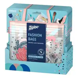 Ziploc Bolsa Para Accesorios Fashion Charm Mediana