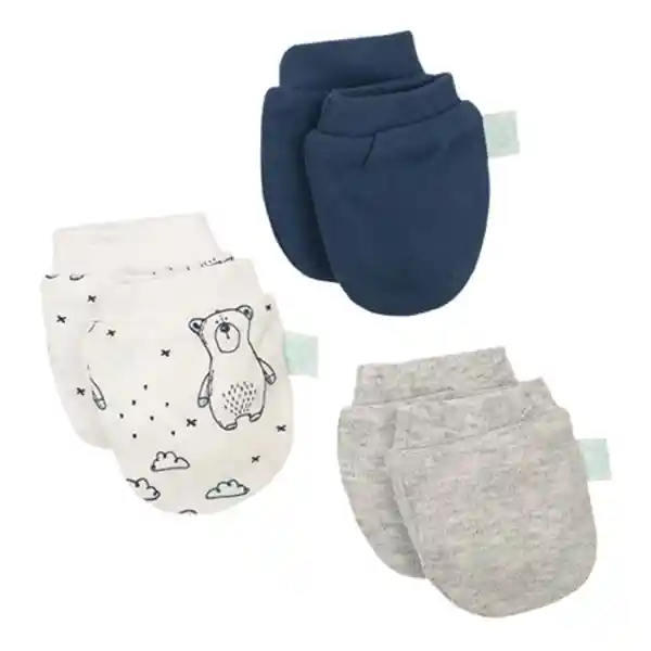 Bambino Miton Para Bebe 100% Algodón