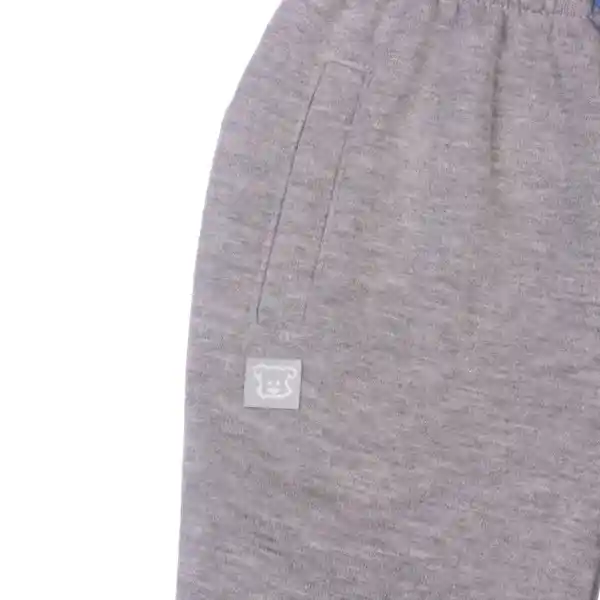 Pantalón Buzo Bebe Niño Gris claro Pillin 6 M