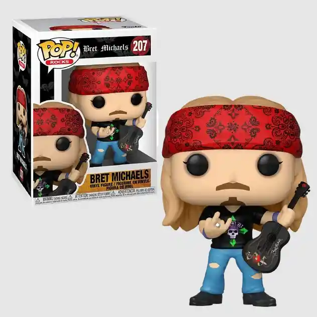 Funko Pop! Figura de Colección Rocks Bret Michaels 207