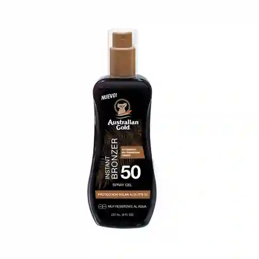 Australian Gold Spray Gel Bronzer Spf 50