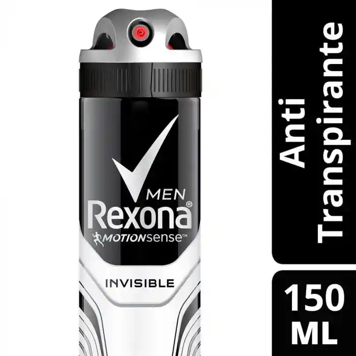 Rexona Desodorante Invisible para Hombre en Aerosol