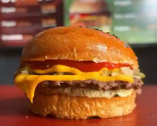 1/3 LB Simple + Papas Fritas