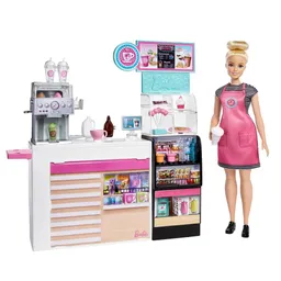 Barbie Cafetería de Juguete Accesorios