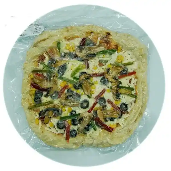 Pizza Vegetariana Masa Madre