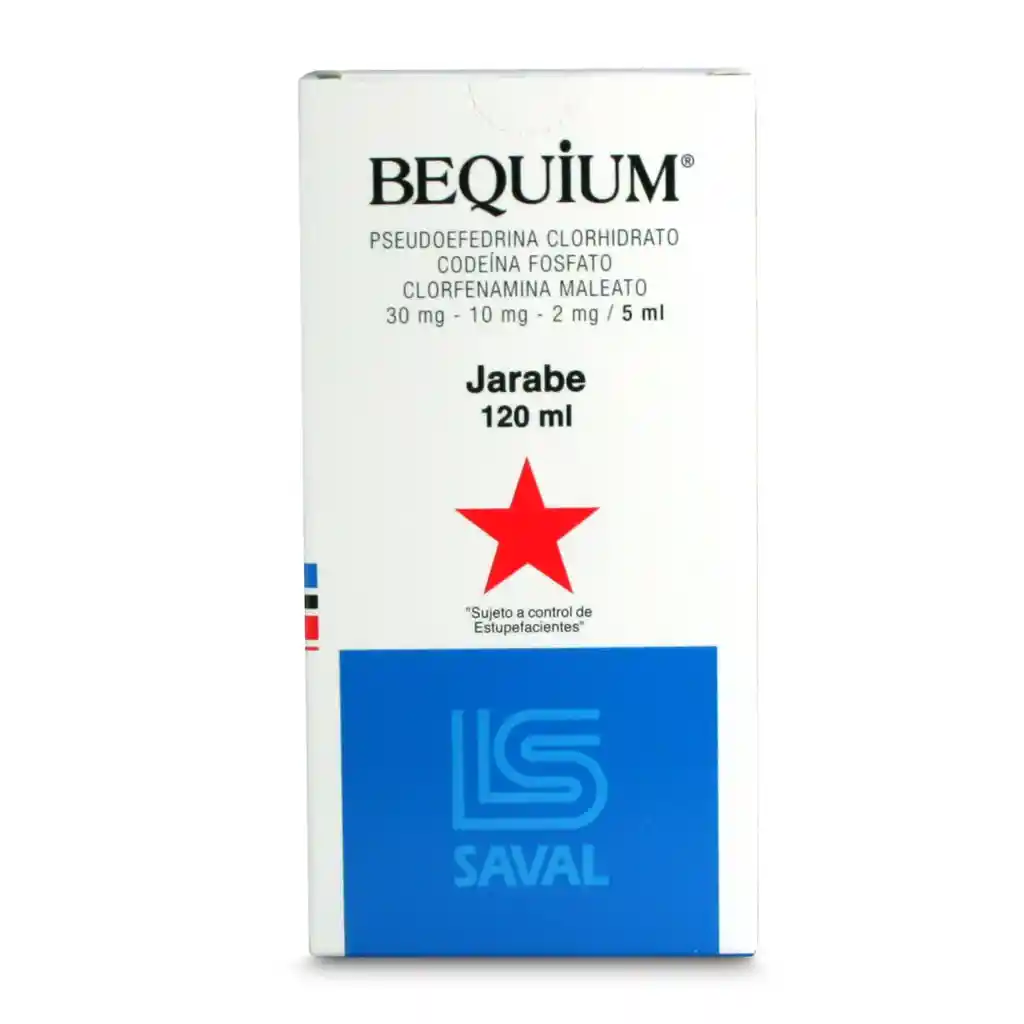 Bequium Jarabe (30 mg / 10 mg / 2 mg)