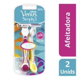 Venus Simply 3 Maquina de Afeitar Desechable 3 Hojas Mujer 2