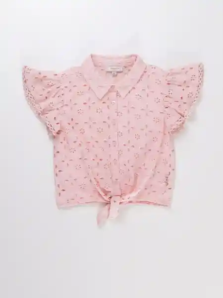 Harvest Blusa Manga Corta Brode cr Pastel 10 V26