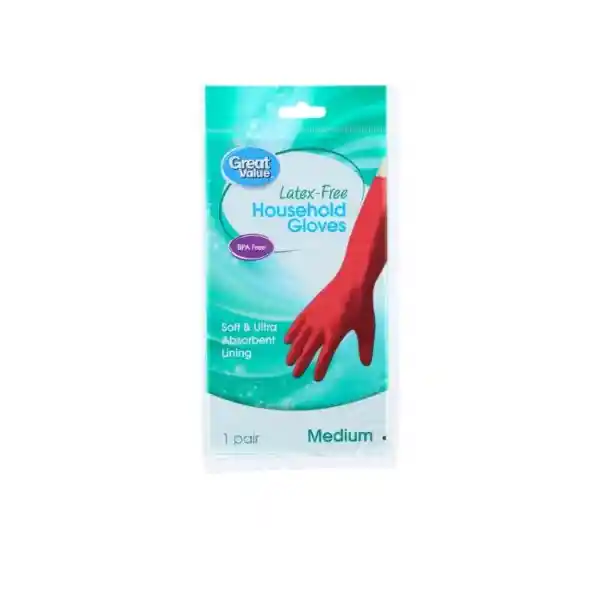 Great Value Guante Latex Free M