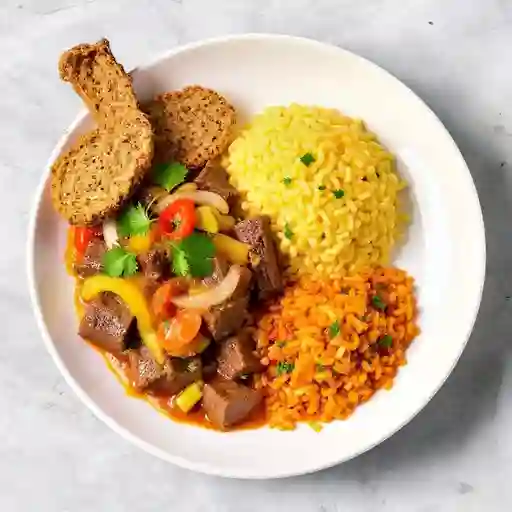 Rissotto en Salsa Huancaina