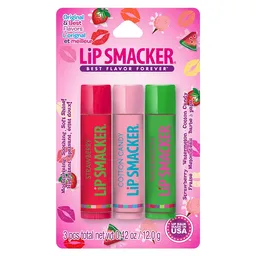 Lip Smacker Pack Bálsamo Labiales Original & Best Frutas