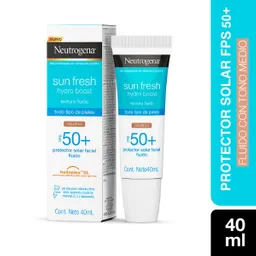 Neutrogena Protector Solar Sun Fresh Fps 50 Tono Medio