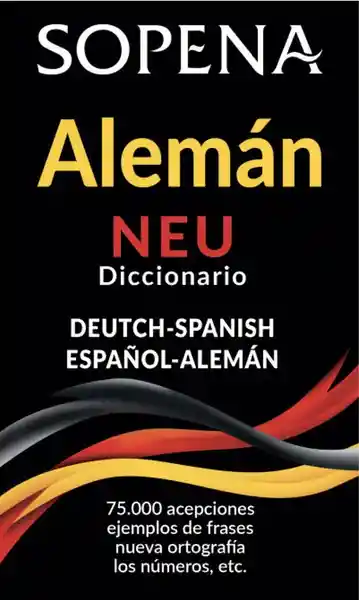 Diccionario Neu Alemán Sopena - Sopena