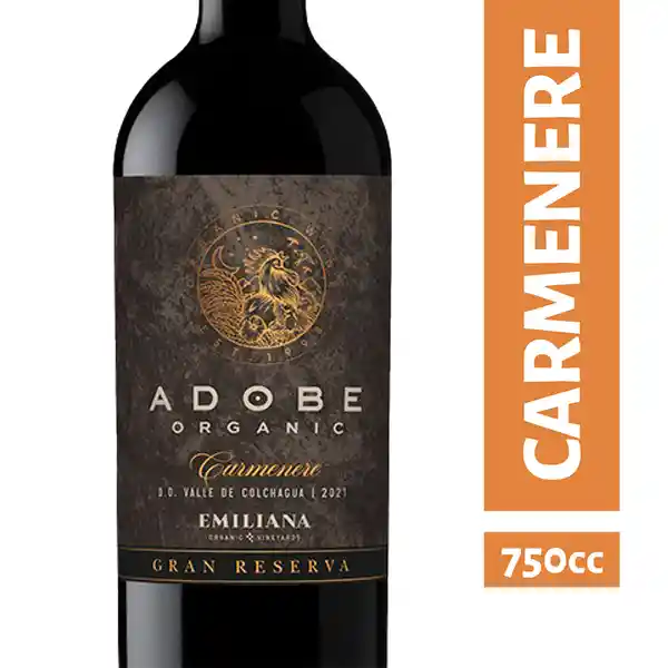 Vino Adobe G Rva Carmenere