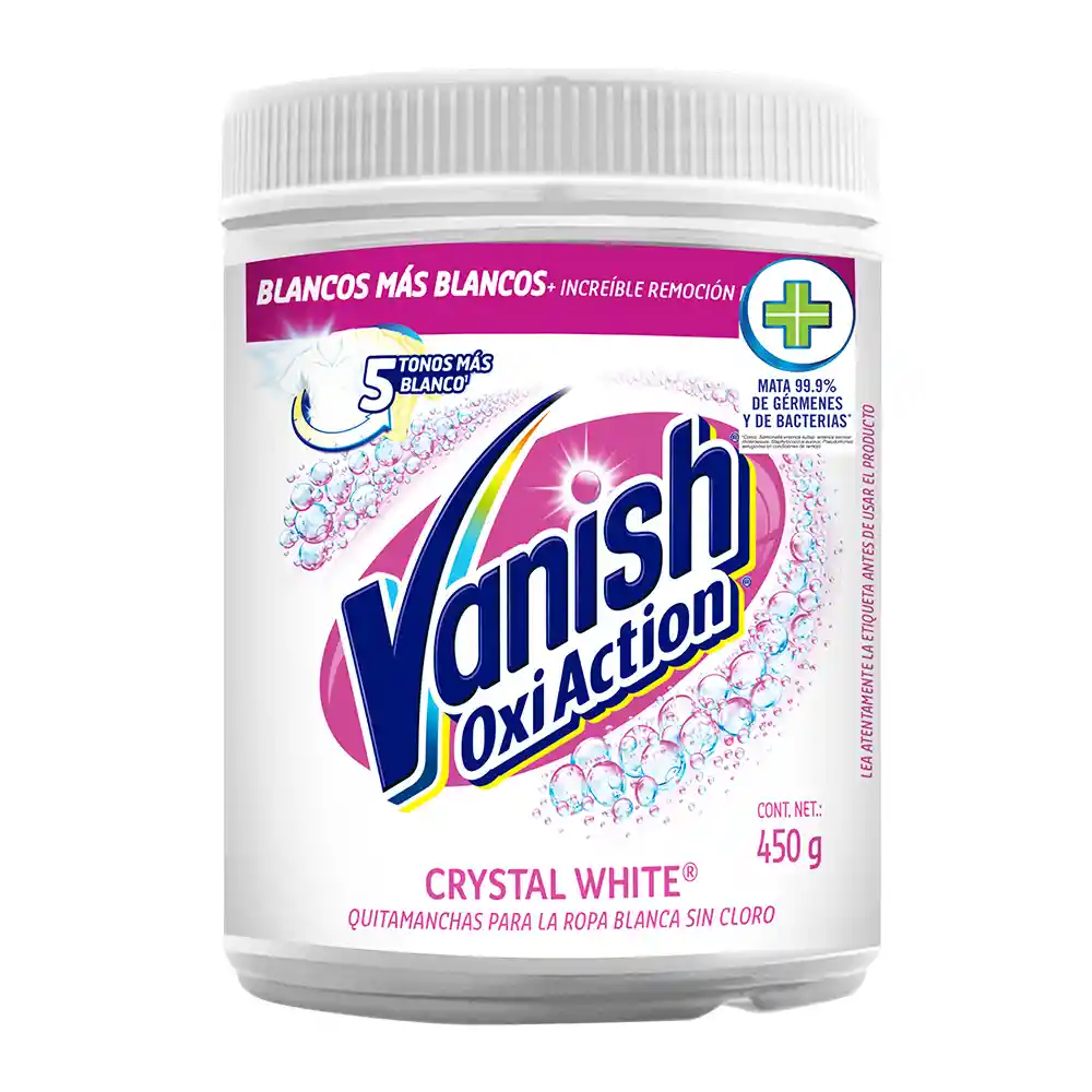 Vanish Quita Manchas Oxi Action Crystal White